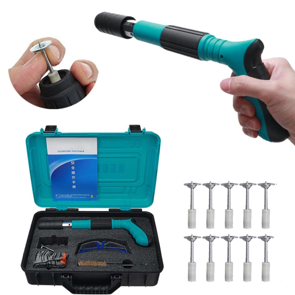 Pistola Manual de Clavos Zelt™ – Herramienta Profesional para Fijaciones Rápidas en Madera, Concreto y Acero